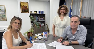 Νέοι κάδοι ανακύκλωσης μαγειρικών ελαίων και πλαστικών καπακιών στον Δήμο Λεβαδέων