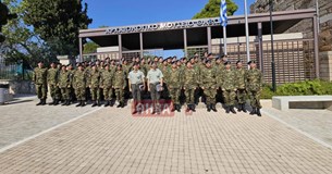 100 οπλίτες του ΚΕΠΒ Θήβας επισκέφθηκαν το Αρχαιολογικό Μουσείο Θήβας (ΦΩΤΟ)