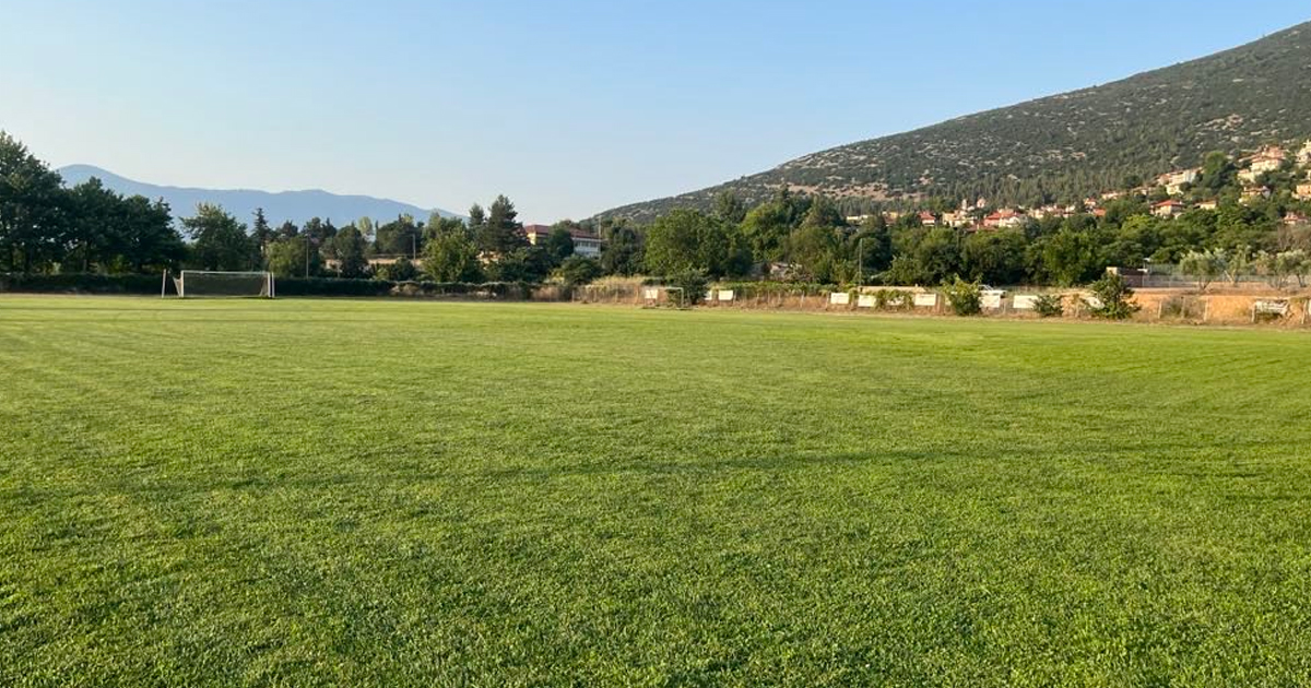 Σε εξέλιξη η διαδικασία κατασκευής του Αθλητικού Κέντρου Παρνασσού