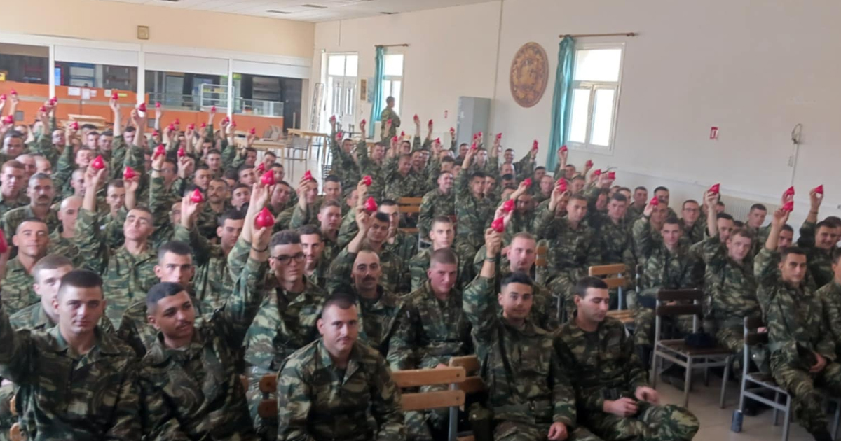  Εθελοντική αιμοδοσία στο ΚΕΠΒ-ΚΕΝ Θήβας