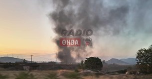 Αποπνικτική η ατμόσφαιρα στη Θήβα μετά από φωτιά στον καταυλισμό των Ρομά (ΦΩΤΟ)