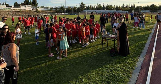 Πραγματοποιήθηκε ο αγιασμός στην ομάδα του ΑΟ Θήβα