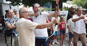 Γνωριμία στο άθλημα της τοξοβολίας στη Λιβαδειά εν μέσω των Τροφωνείων