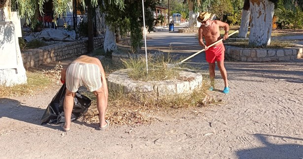 Εθελοντικός καθαρισμός με κέφι στο Σαράντι