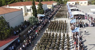 Πραγματοποιήθηκε η ορκωμοσία 1500 οπλιτών της Ε` ΕΣΣΟ στο ΚΕΠΒ-ΚΕΝ Θήβας