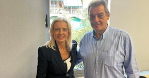 Συνάντηση του Δημάρχου Ορχομενού με τη νέα Γραμματέα της Αποκεντρωμένης Διοίκησης Θεσσαλίας-Στερεάς Ελλάδας