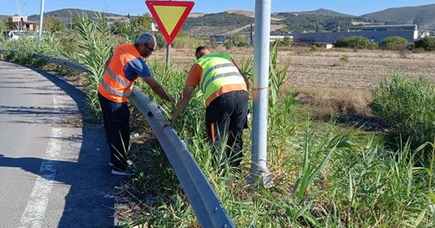 «Πράσινο φως» στις εργασίες αντικατάστασης στηθαίων ασφαλείας και πινακίδων στην Φωκίδα