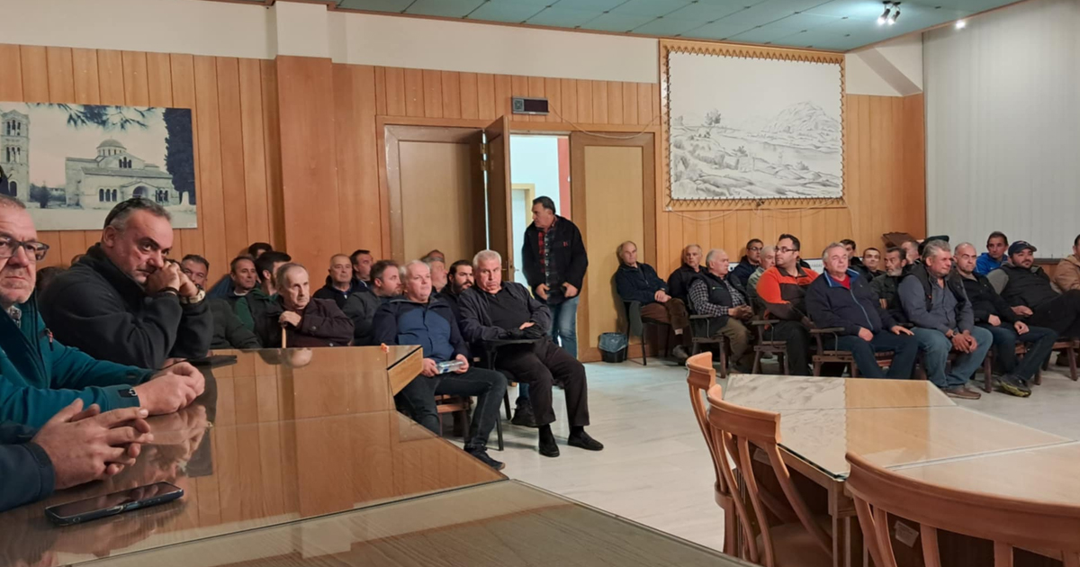 Μπλόκο αποφάσισαν οι αγρότες στον Ορχομενό