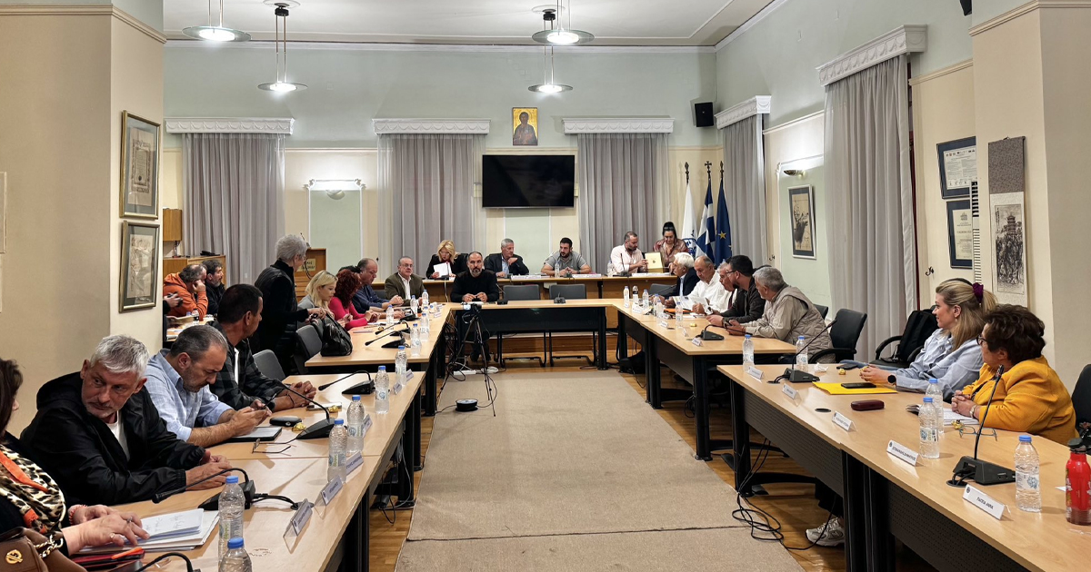 Η Δήμαρχος Χαλκιδέων ενημέρωσε το Δ.Σ. για το ενδεχόμενο προσχώρησης της Δ.Ε.Υ.Α.Χ στην Ε.ΥΔ.Α.Π