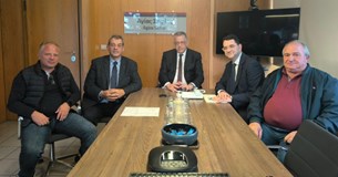 Ο Δήμαρχος Ορχομενού στο Υπουργείο Υποδομών για την πεζογέφυρα του Κάστρου Ο Δήμαρχος Ορχομενού στο Υπουργείο Υποδομών για την πεζογέφυρα του Κάστρου