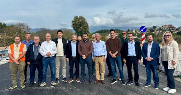 Στη κυκλοφορία έδωσε η Περιφέρεια τη νέα γέφυρα Πούρνου στην Π.Ε. Εύβοιας