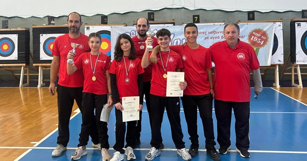 Δυναμική συμμετοχή του Α.Σ. Σαρακατσαναίων Θήβας στο Πανελλήνιο πρωτάθλημα Τοξοβολίας