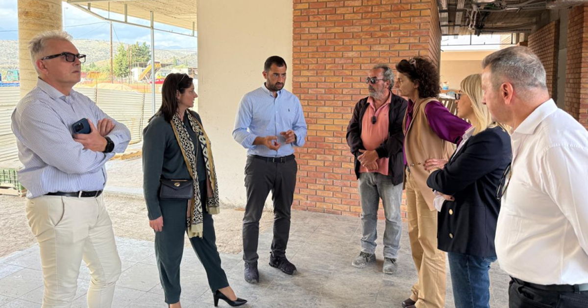 Προχωρά στην ολοκλήρωση η ανέγερση νέας πτέρυγας στο Γραμματικοπούλειο Τρίγκειο και Μπάλειο Θεραπευτήριο Χρονίων Παθήσεων Ιτέας