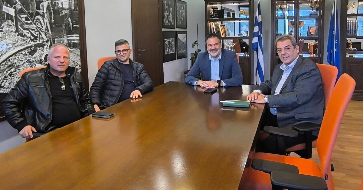 Συνάντηση του Δημάρχου Ορχομενού με τον Πρόεδρο της ΕΥΔΑΠ