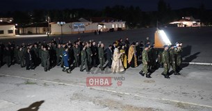 Με λαμπρότητα και πλήθος πιστών έγινε η περιφορά της εικόνας της Αγ. Βαρβάρας στο ΚΕΠΒ Θήβας