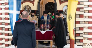 Με επισημότητα εόρτασε το ΚΕΠΒ-ΚΕΝ Θήβας την προστάτιδα του πυροβολικού Αγία Βαρβάρα