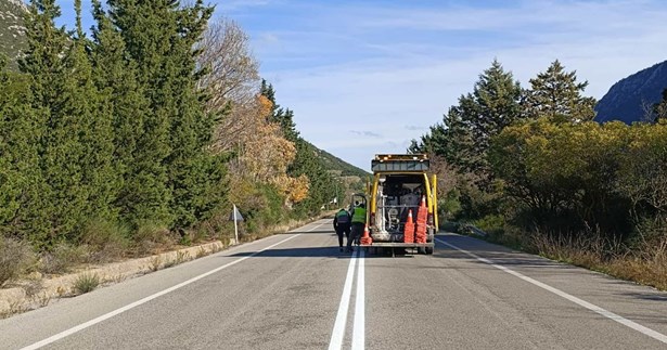 Συντηρήσεις και παρεμβάσεις στο οδικό δίκτυο της Βοιωτίας από την Περιφέρεια