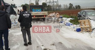 Τροχαίο στην επαρχιακή οδό Θήβας Ριτσώνας με έναν τραυματία