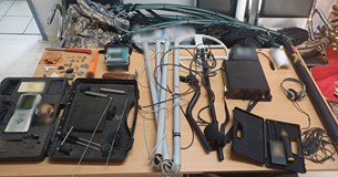 Δύο συλλήψεις στο Καρπενήσι για παράβαση της νομοθεσίας περί προστασίας αρχαιοτήτων Δύο συλλήψεις στο Καρπενήσι για παράβαση της νομοθεσίας περί προστασίας αρχαιοτήτων