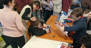 Επίσκεψη του Δημάρχου Θηβαίων στο Ειδικό Σχολείο Θήβας στο Κοντίτο