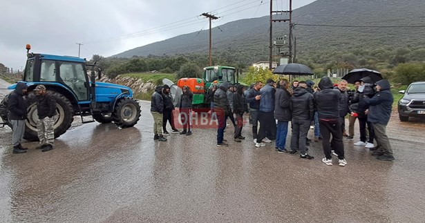 Μπλοκο Κάστρου: Σφράγισαν τον παράδρομο στο ύψος του Μαρτίνου