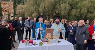 Εορτασμός Θεοφανίων στην Αλυκή και το Σαράντι του Δήμου Θηβαίων Εορτασμός Θεοφανίων στην Αλυκή και το Σαράντι του Δήμου Θηβαίων