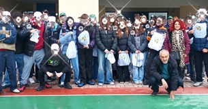 Επίσκεψη του ΦΟΔΣΑ Στερεάς Ελλάδας στο 1ο ΓΕΛ Χαλκίδας με επίκεντρο το περιβάλλον