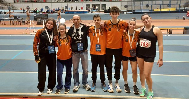 Δυναμική εμφάνιση του ΓΑΣ Ηρακλή Θηβών στην Ημερίδα Κλειστού Στίβου