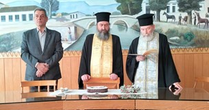 Ο Δήμος Ορχομενού έκοψε την πρωτοχρονιάτικη πίτα