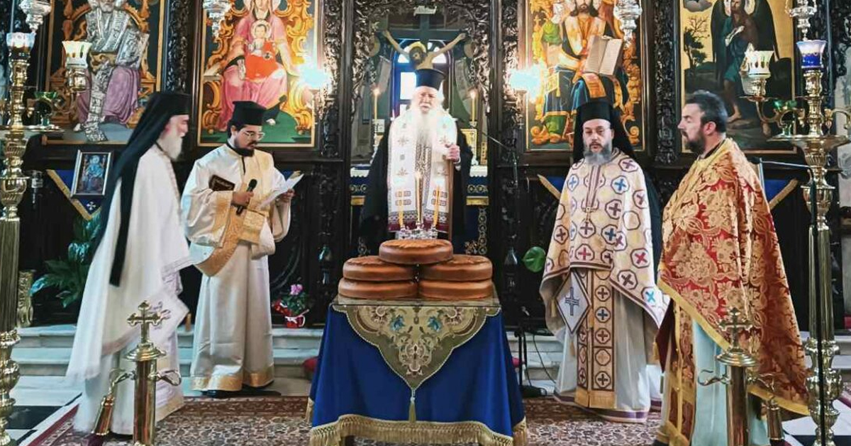 Μνήμη Αγίου Θεοδώρου του Τήρωνος στη Λιβαδειά