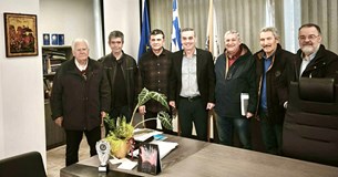 Ο Δήμαρχος Λεβαδέων συναντήθηκε με τον Σύνδεσμο Απόστρατων Σωμάτων Ασφαλείας Βοιωτίας Ο Δήμαρχος Λεβαδέων συναντήθηκε με τον Σύνδεσμο Απόστρατων Σωμάτων Ασφαλείας Βοιωτίας