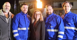 Ενεργοποιήθηκε το πρώτο τμήμα του δικτύου φυσικού αερίου στην Αμφισσα