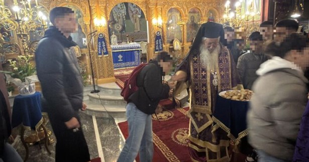 Θεία Λειτουργία Προηγιασμένων Τιμίων Δώρων σε Οινόη και Βάγια