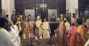 Χειροτονία Πρεσβυτέρου του Διακόνου π. Αμφιλοχίου Μάρρου στον Ι.Ν. Παναγίας Σκριπούς Ορχομενού