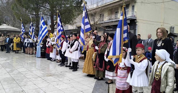 Ο Εορτασμός της εθνικής επετείου της 25ης Μαρτίου στο Δήμο Ορχομενού