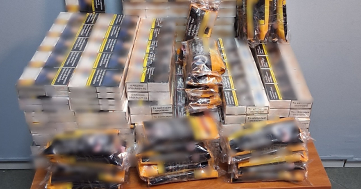 Σύλληψη αλλοδαπού στη Χαλκίδα για αδασμολόγητο καπνό