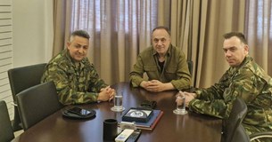 Ο Δήμαρχος Λαμιέων συναντήθηκε με το νέο Διοικητή του Κέντρου Εκπαίδευσης Νεοσυλλέκτων