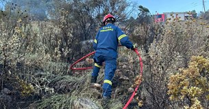 Πρώτη παρέμβαση της Ε.Ε.Ε.Δ. Λιβαδειάς σε πυρκαγιά πριν την έναρξη της αντιπυρικής περιόδου