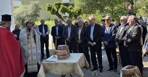 Ο Σύνδεσμος Αποστράτων Σωμάτων Ασφαλείας Βοιωτίας τίμησε την προστάτιδά του Αγία Ειρήνη
