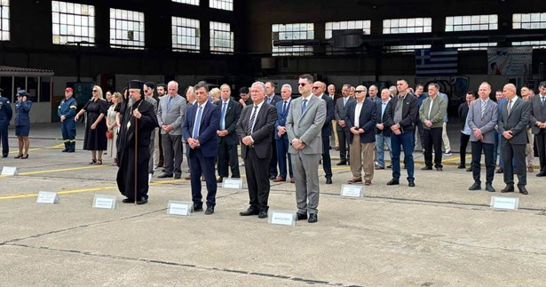 Αλλαγή Διοίκησης στην 114 Πτέρυγα Μάχης - Νέος Διοικητής ο Σμήναρχος Ιπτάμενος Βασίλειος Τσαντήλας