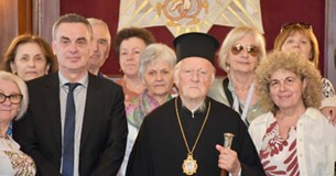 Συνάντηση του Δημάρχου Λεβαδέων με τον Οικουμενικό Πατριάρχη κκ Βαρθολομαίο