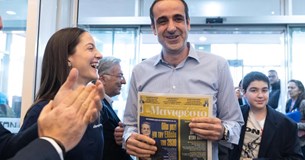 Γρηγόρης Δημητριάδης: ενωτικός και στρατιώτης της παράταξης - Έλαβε θερμό χειροκρότημα στο Συνέδριο της ΝΔ (video-photos)