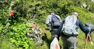 Συμμετοχή του ΑΧΟΛΒ σε καθαρισμό μονοπατιού ορεινού δρόμου και σε πεζοπορία