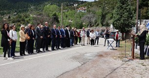 Με σεμνότητα η εκδήλωση Μνήμης και Τιμής για τους εκτελεσθέντες στον Ελικώνα το 1942