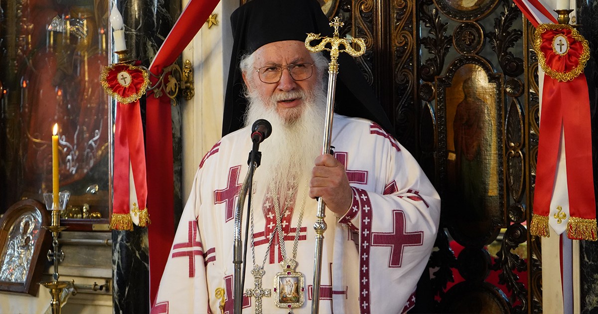 Επίσκεψη του Μητροπολίτη Γεώργιου στα Ρεβένια για το μέλλον του Ι.Ν. που είναι αφιερωμένος στην Παναγία Φανερωμένη