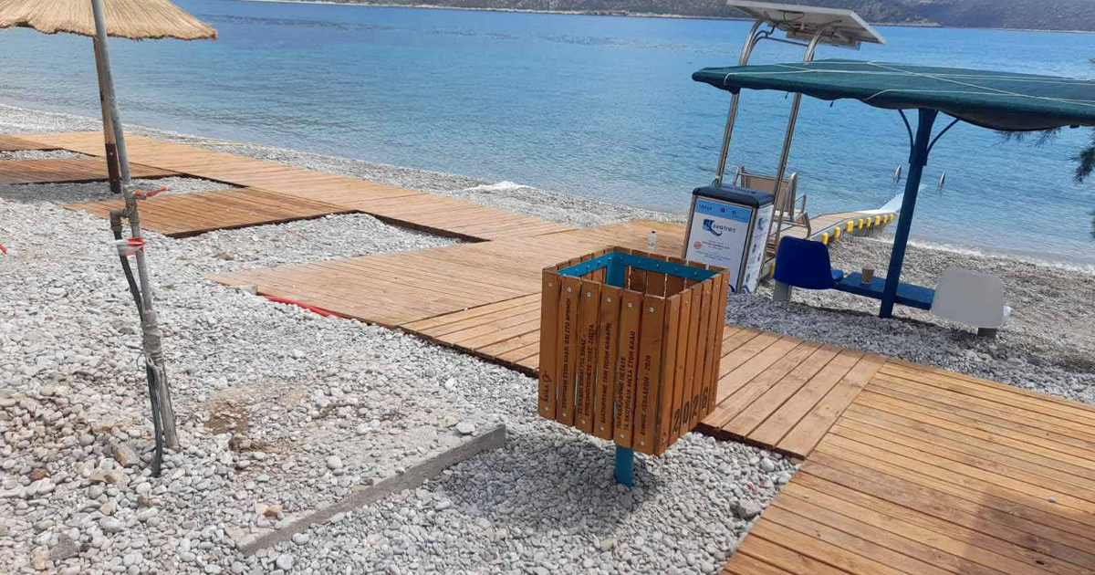 Προσβάσιμες παραλίες για όλους στο Δήμο Λεβαδέων