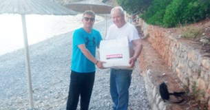 Ευχαριστήρια ανακοίνωση του Δημάρχου ΔΑΑ για την τοποθέτηση ομπρελών στην παραγία Αγ. Ισίδωρου
