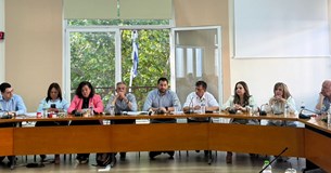Στο Δ.Σ. Δήμου Θηβαίων ο Φάνης Σπανός - Επισκέψεις σε έργα και 2.6 εκατ. ευρώ για κολυμβητήριο στη Θήβα