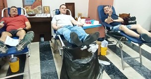 82 φιάλες με αίμα συγκεντρώθηκαν στην αιμοδοσία που έγινε στη Θήβα