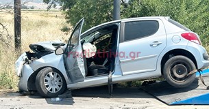 Τροχαίο ατύχημα με δύο τραυματίες έξω από την Θήβα